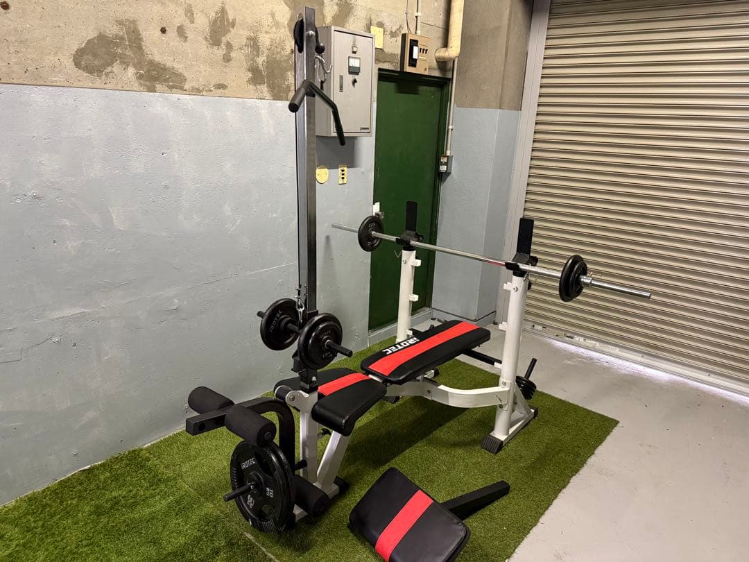 トレーニングセット　ベンチプレスセット　アイロテック　東京引取り
