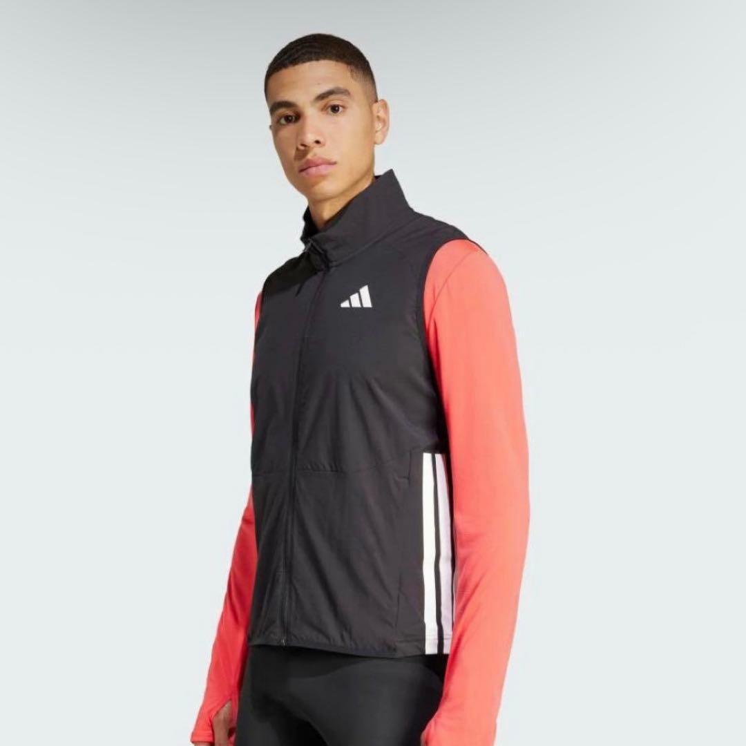 adidas アディゼロ ランニング ベスト 運動着 y2k ファッション