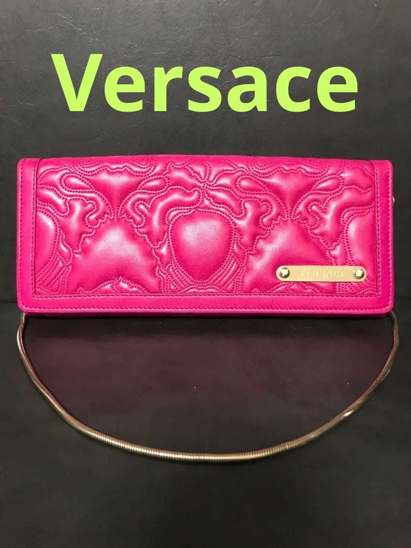 美品⭐︎ ジャンニヴェルサーチ　チェーンショルダー　チェーンウォレット
