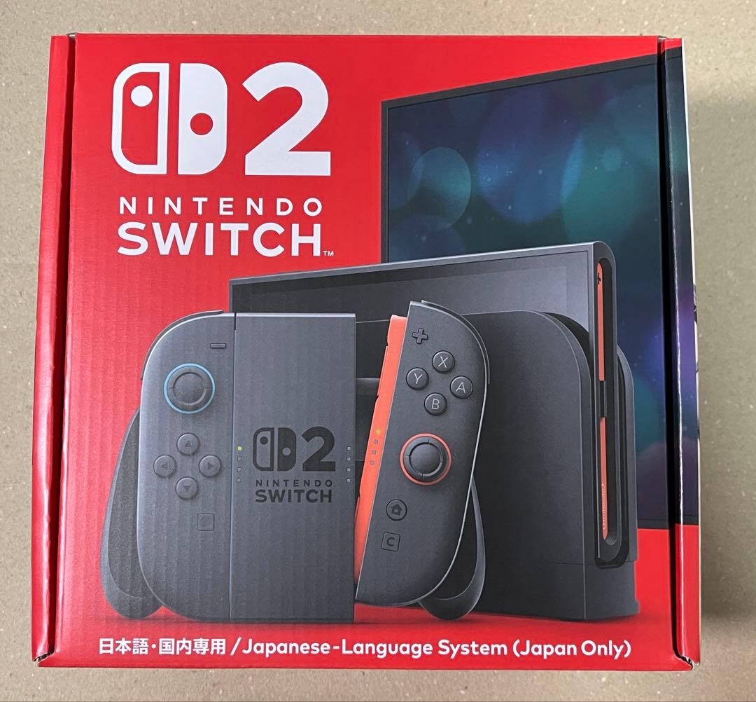 Nintendo Switch2本体国内専用+保証書