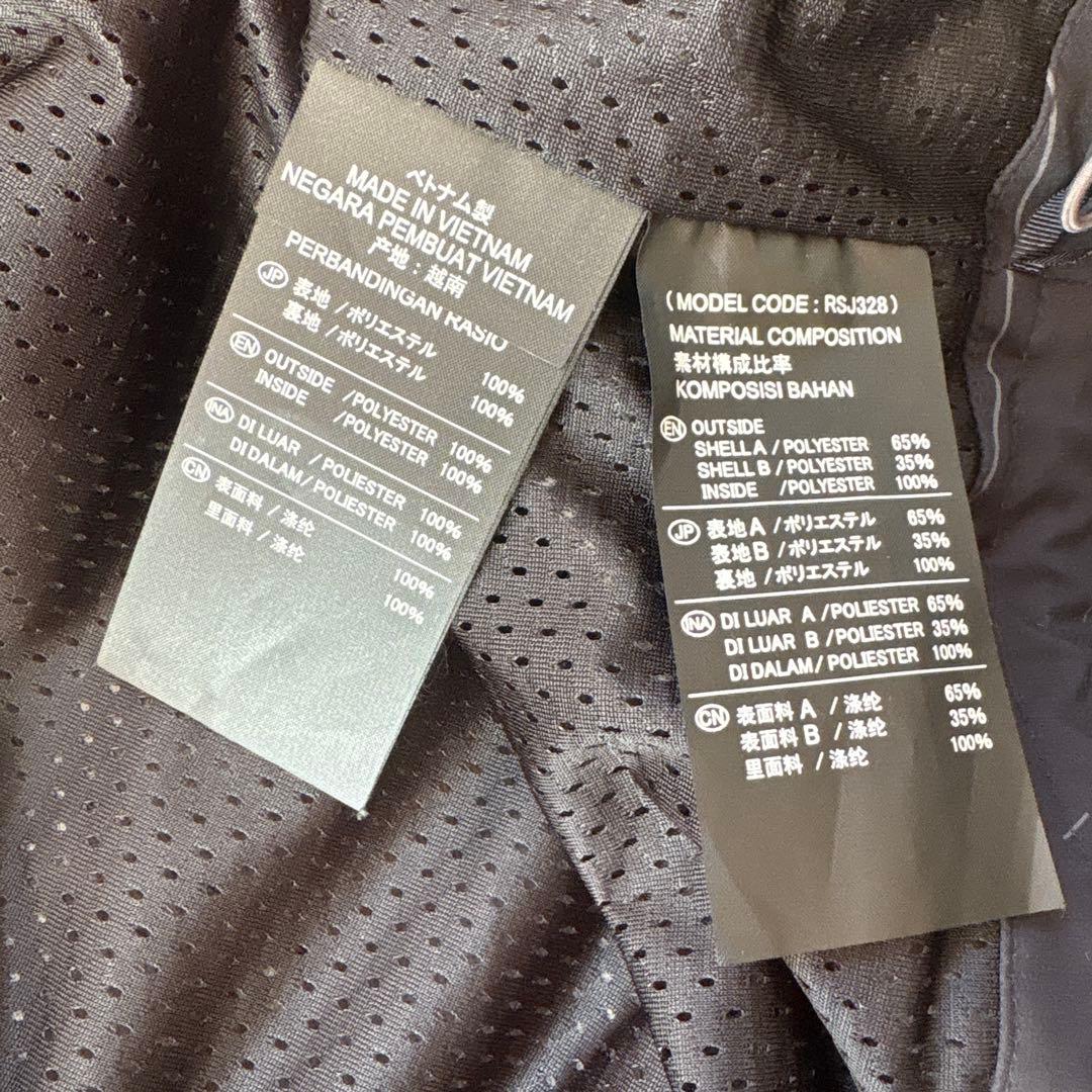 TAICHI 防風防水ジャケット Lサイズ ブラック