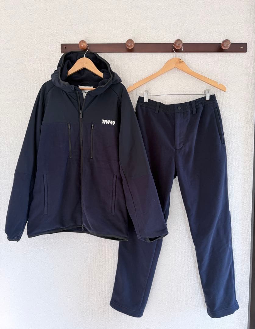 TFW49　フーディ　パンツ　　セットアップ FLEECE サイズM