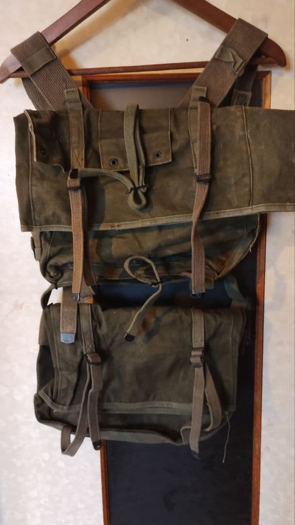 米軍実物　M-1941 コンバットパック　フィールドパック、カーゴパックセット