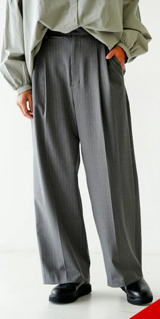 ma couleur　タグ付きパンツ