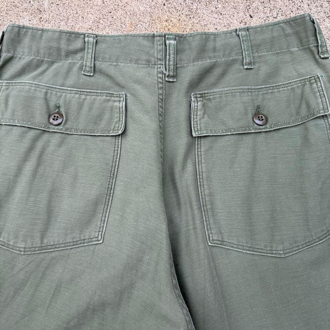 60s usarmy OG-107 ベイカーパンツ オフセット 米軍実物