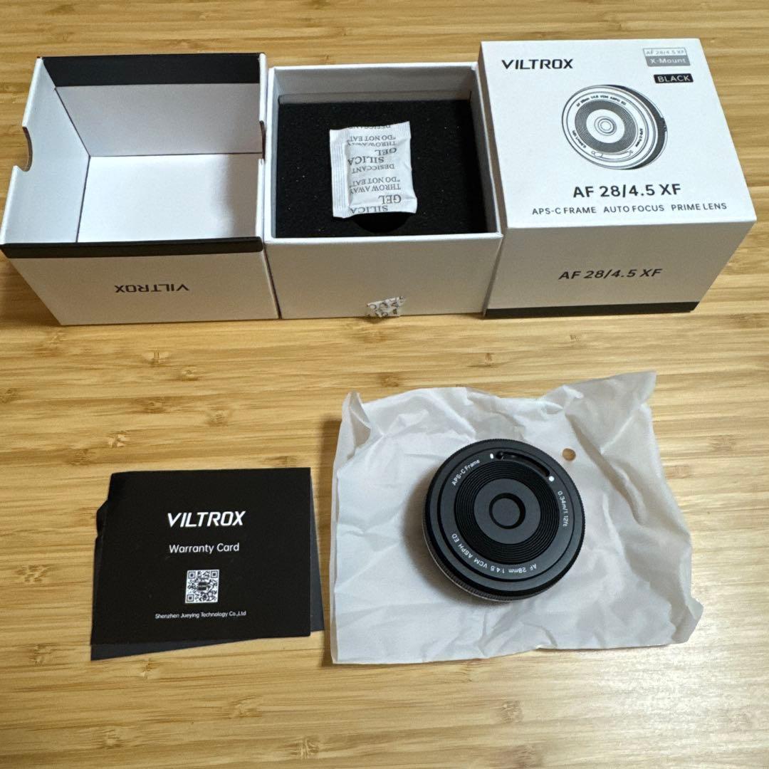 VILTROX AF 28mm F4.5 XF 美品