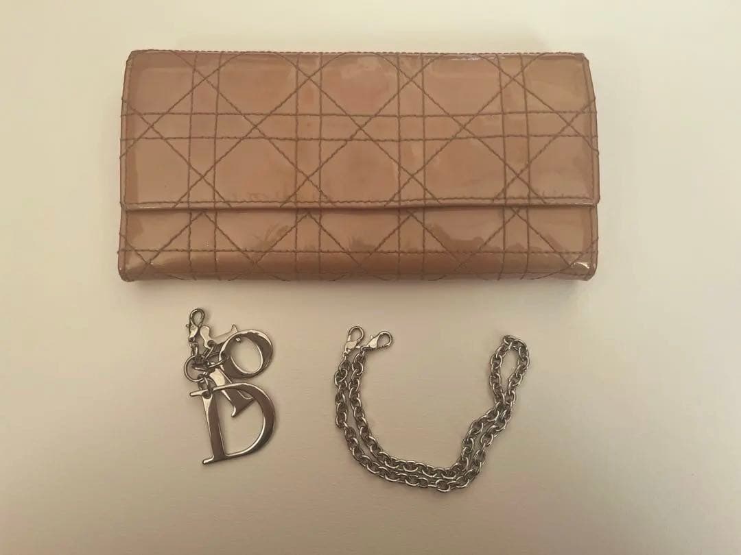 Dior　ピンク　長財布
