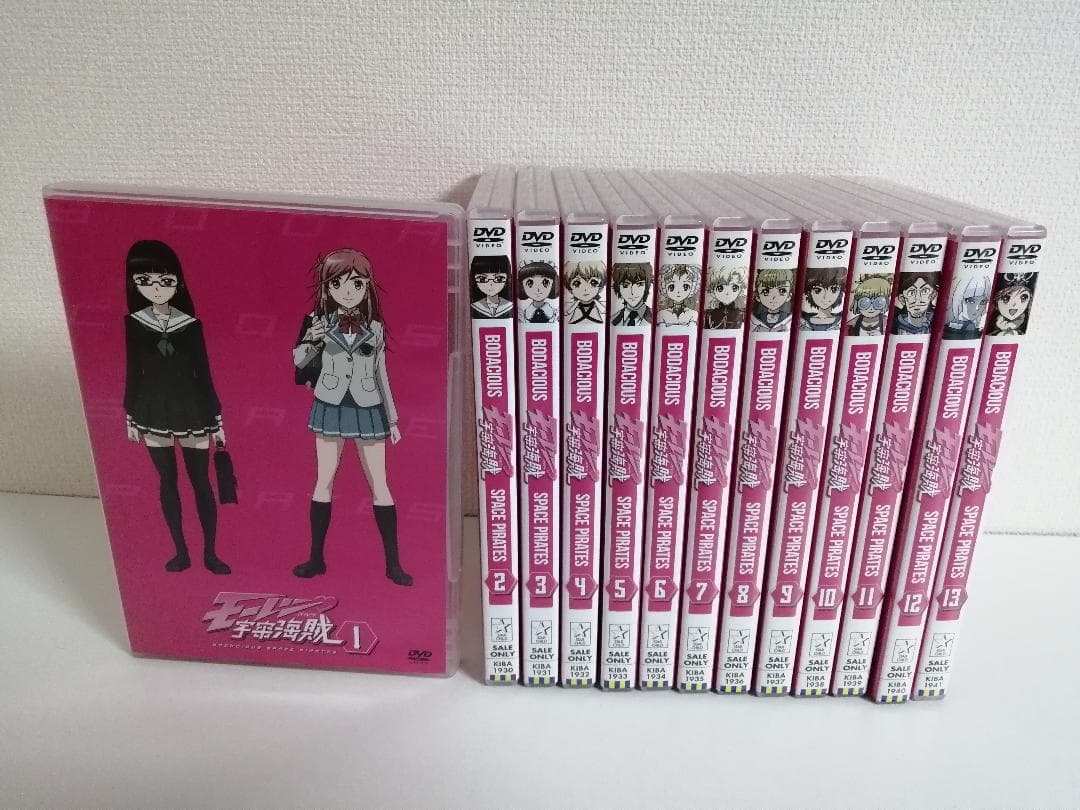 モーレツ宇宙海賊　DVD 全13巻セット　セル版