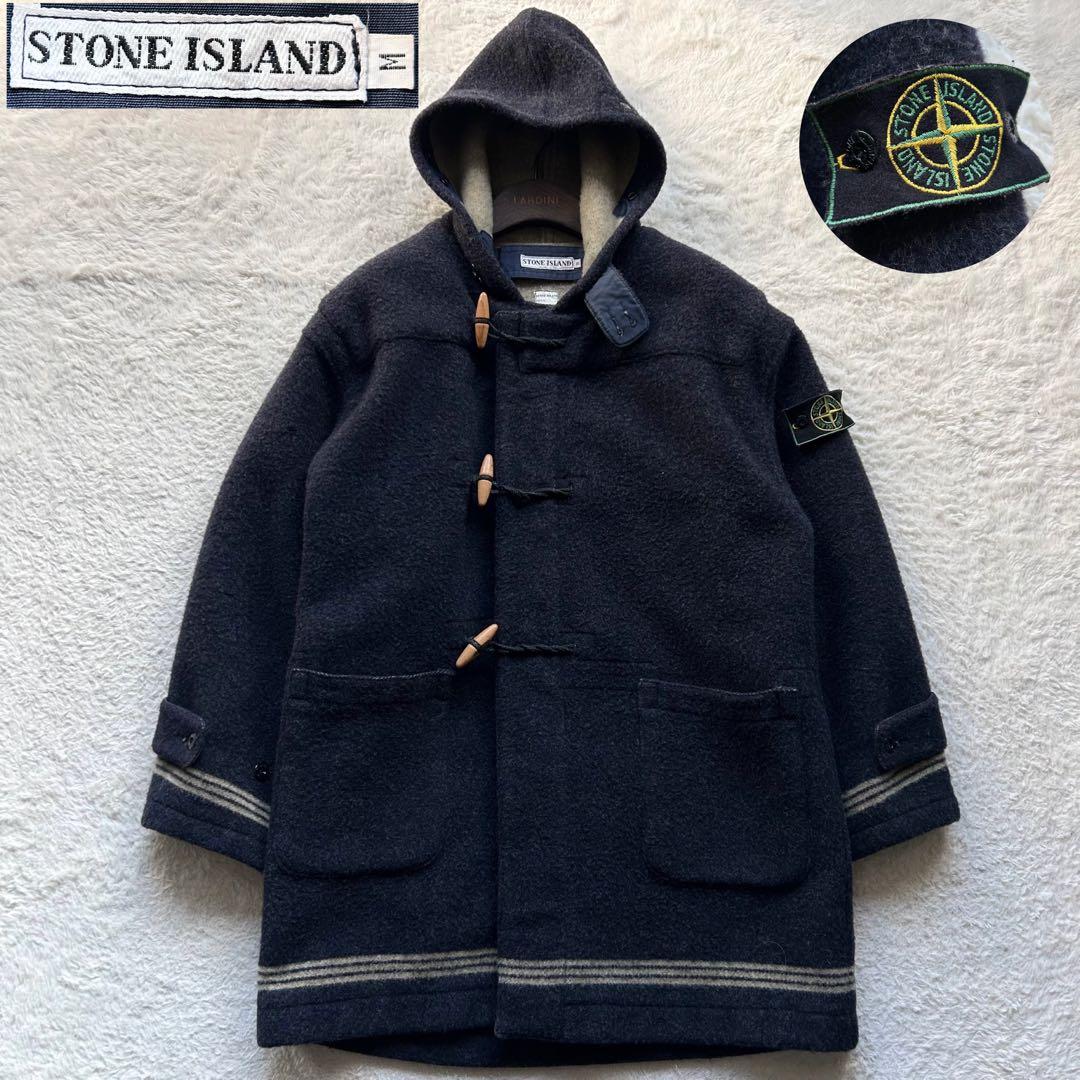 94AW　ストーンアイランド　ダッフルコート　グリーンエッジ　ネイビー　M　名作