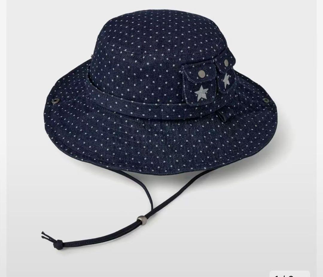 韓国 aeae デニム 帽子 SAFARI BUCKET HAT 今期