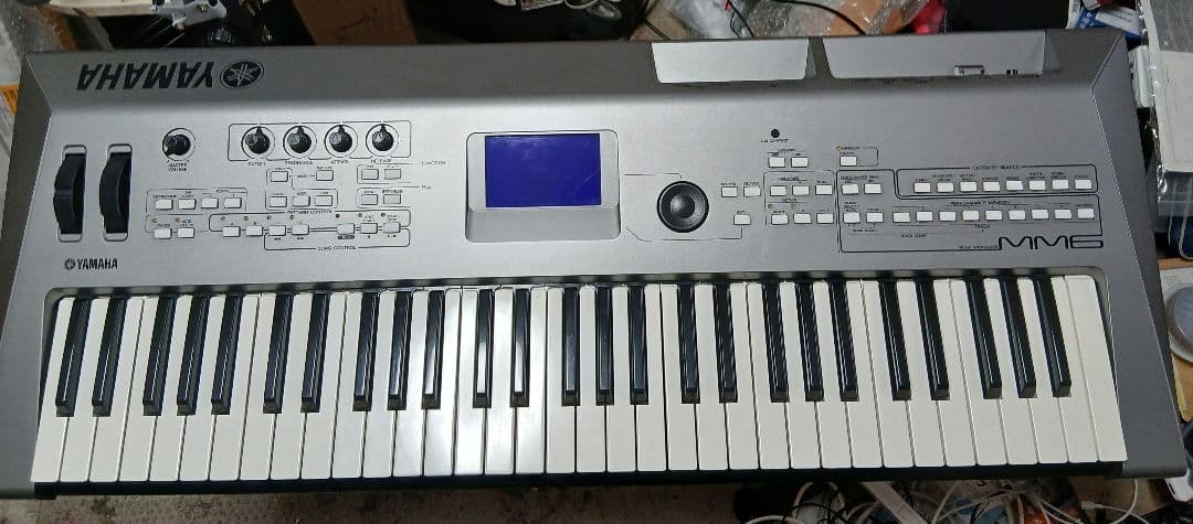 値下！ヤマハ　MM6 ミュージックシンセサイザー　ACアダプタ　ソフトケース付