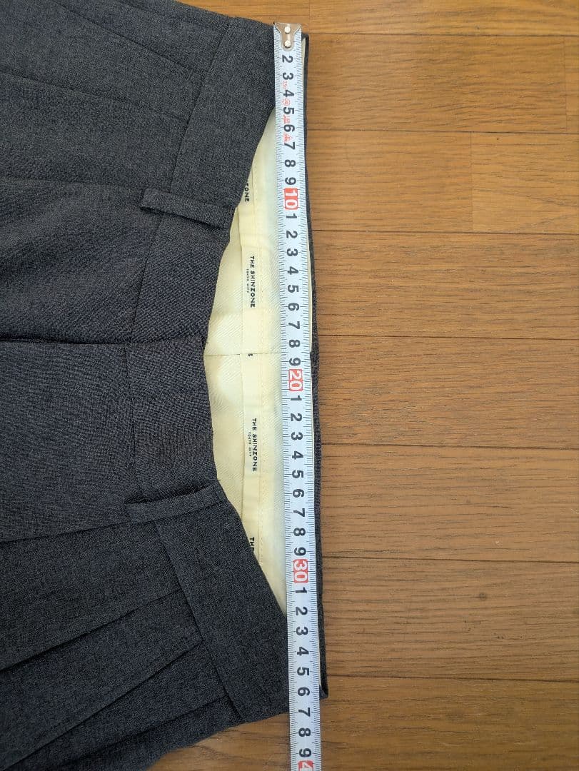 THE SHINZONE　シンゾーン クライスラーパンツ　グレー　34