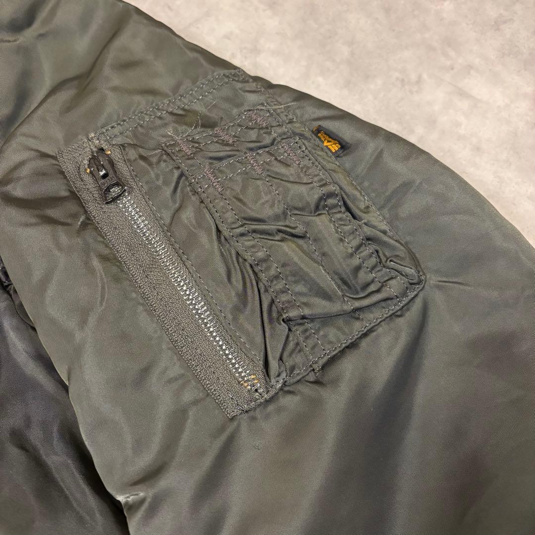 USA製 ALPHA MA-1 flight jacket L