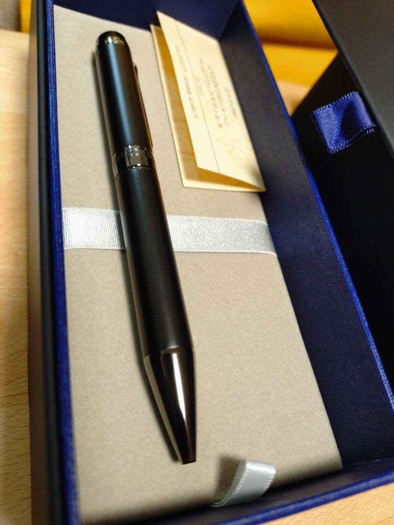 セーラー万年筆　 CYLINT ボールペン　マットブラックステンレス